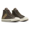 Chuck 70 Leather Overlay High „Engine Smoke“