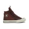 Chuck 70 Leather & Suede Sneakers „Charcoal“