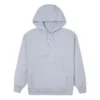Chuck 70 Logo Embroidered Loose Hoodie šedá modrá