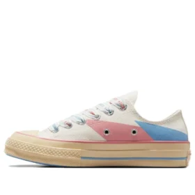Chuck 70 Low „Beige Pink Blue Abstract“