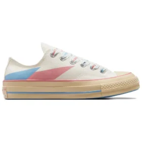 Chuck 70 Low „Beige Pink Blue Abstract“
