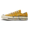 Chuck 70 Low „Paint Splatter – Sunflower Gold“