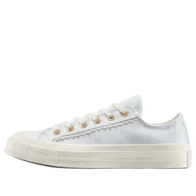 Chuck 70 Low Tkaničky Trim „Egret Barely Grey“