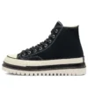 Chuck 70 Ltd Lugged Platform „Black White“