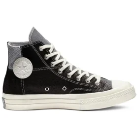Chuck 70 Mixed Material Hi „Black Egret“