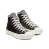 Chuck 70 Mixed Material Hi „Black Egret“