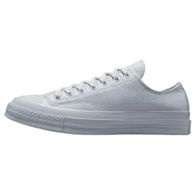 Chuck 70 Mono Leather Low „Summer – Faint Blue“