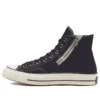 Chuck 70 Side Zip High „Black Egret“