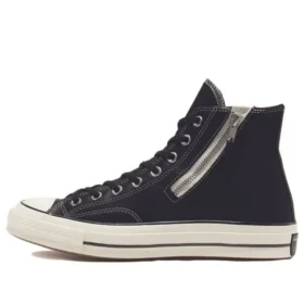 Chuck 70 Side Zip High „Black Egret“