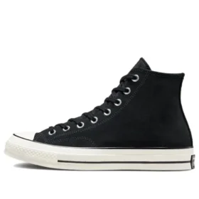 Chuck 70 Suede High „Black White“