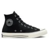 Chuck 70 Suede High „Black White“