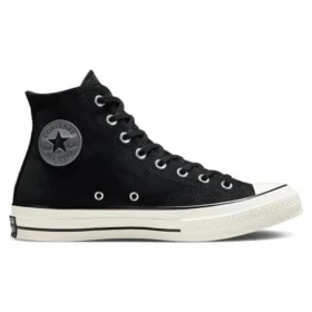 Chuck 70 Suede High „Black White“