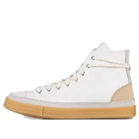 Chuck 70 Suede & Leather High Top „White“