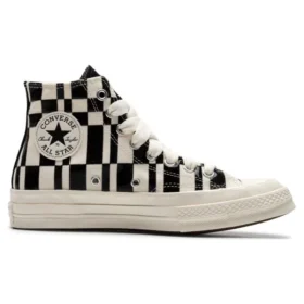 Chuck 70 Vintage Canvas High-Top Shoes „Black Beige“