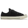 Chuck 70 Zip Low „Embossed Suede – Black Egret“