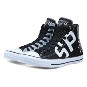 Chuck 70s Hi Franchise San Antonio Spurs „Black Silver“