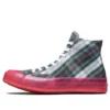 Chuck 70s Hi Plaid Translucent Midsole „Red“