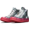 Chuck 70s Hi Plaid Translucent Midsole „Red“