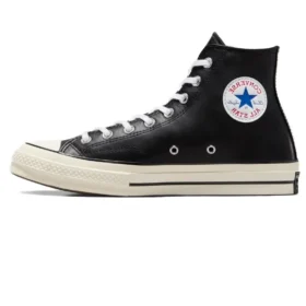 Chuck 70s High Top Leather „Black“