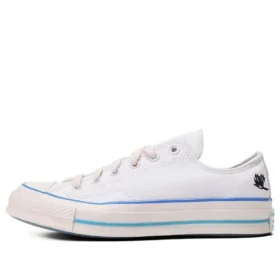 CHUCK 70s OX s výšivkou straky „Bílá“