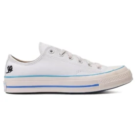 CHUCK 70s OX s výšivkou straky „Bílá“