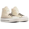 Chuck Taylor All Lift plátno a kůže „Beige White“
