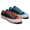 Chuck Taylor All Star 1970s Black „Blue Orange“