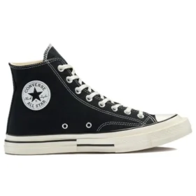 Chuck Taylor All Star 1970s vysoké plátěné boty „Black White“