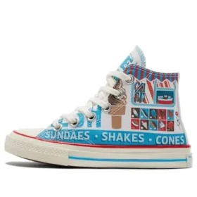 Chuck Taylor All Star 1970s „White Blue Red“