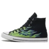 Chuck Taylor All Star „Black Green Flame“
