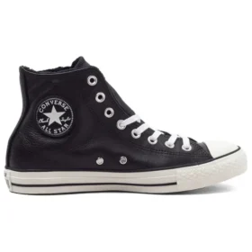 Chuck Taylor All Star „Black Leather Fur“