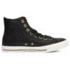 Chuck Taylor All Star „Black Leather Gold“