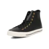 Chuck Taylor All Star „Black Leather Gold“