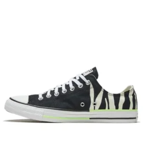 Chuck Taylor All Star „Black Zebra Print Neon Green“