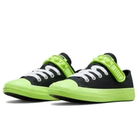 Chuck Taylor All Star Bubble Strap Easy On Hyper Brights Low Top „Black Green“