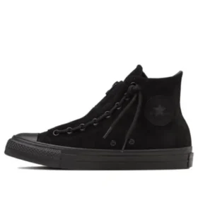 Chuck Taylor All Star Centerzip Suede High „Black Monochrome“