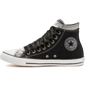 Chuck Taylor All Star Double Upper „Black Silver“