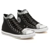 Chuck Taylor All Star Double Upper „Black Silver“