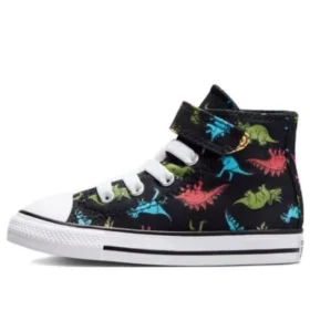 Chuck Taylor All Star Easy-On Dinosaurs High Top „Černá“
