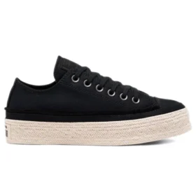 Chuck Taylor All Star Espadrille Low „Trail to Cove – Black“