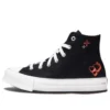 Chuck Taylor All Star EVA Lift Platform Y2K Heart High Top „Černá“