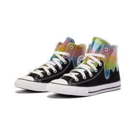 Chuck Taylor All Star Glitter Drip „Black Pink“