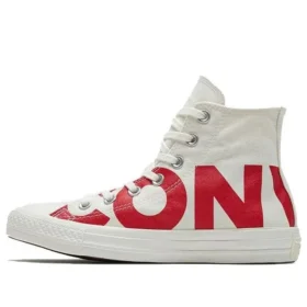 Chuck Taylor All Star Hi Top LOGO „Bílá/Červená“