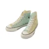 Chuck Taylor All Star Hi vysoké ležérní plátěné boty modrozelené japonská verze „Green Blue“