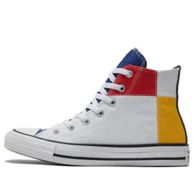 Chuck Taylor All Star High „Bílá Zelená Červená Žlutá“