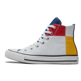 Chuck Taylor All Star High „Bílá Zelená Červená Žlutá“