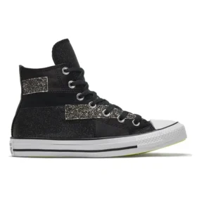 Chuck Taylor All Star High „Black Glitter“