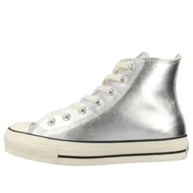 Chuck Taylor All Star High „Leather Silver“