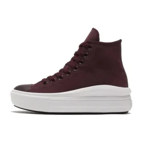 Chuck Taylor All Star High Move „Diamond Metal – Black Currant“