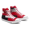 Chuck Taylor All Star High „Patchwork – University Red“